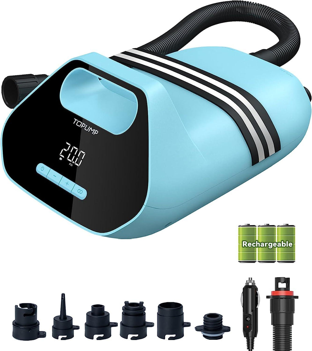 Topump TPS300 Pro Rechargeable Electric SUP Pump - Sports Engineer