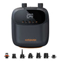 Black airbank puffer pro electric pump product image with included valves