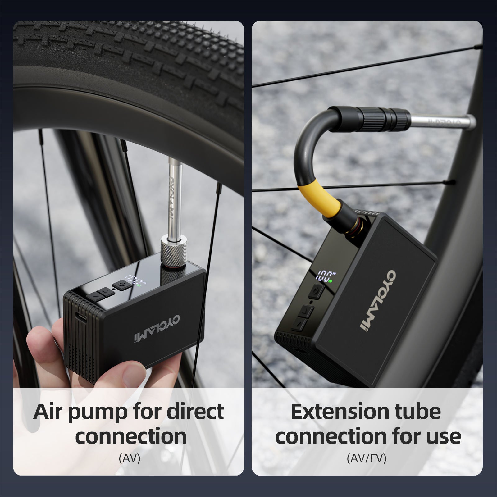 CYCLAMI AM6 Pro Mini Electric Bike Pump 150PSI