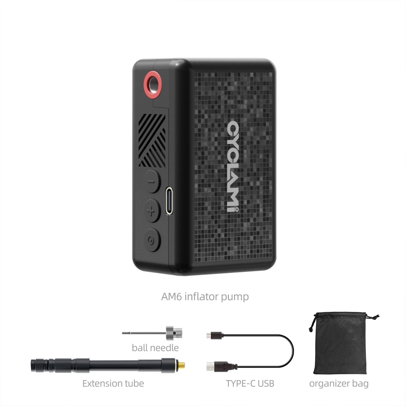 CYCLAMI AM6 Pro Mini Electric Bike Pump 150PSI