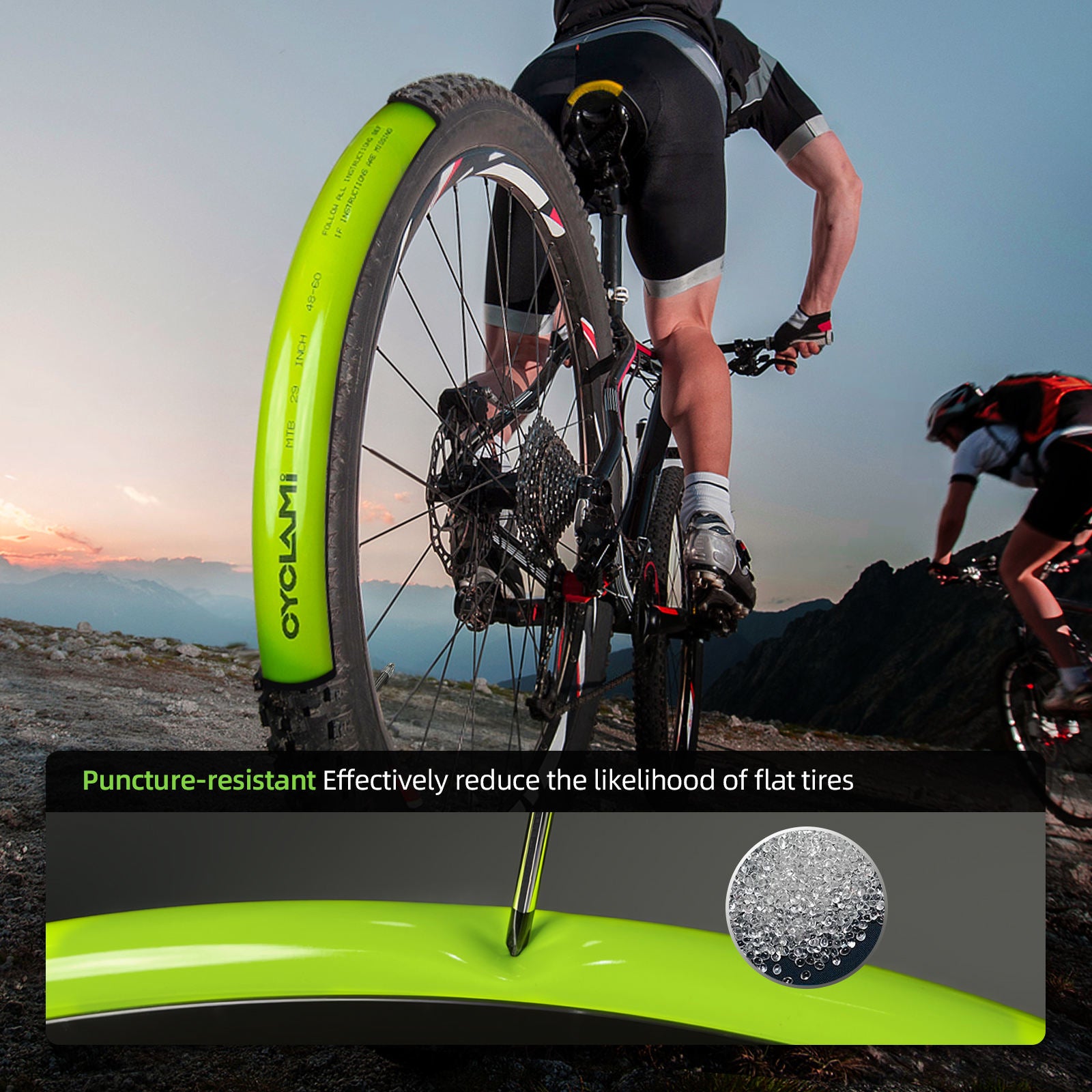 Cyclami Superlight TPU Bicycle Inner Tube With Removable Air Valve Core
