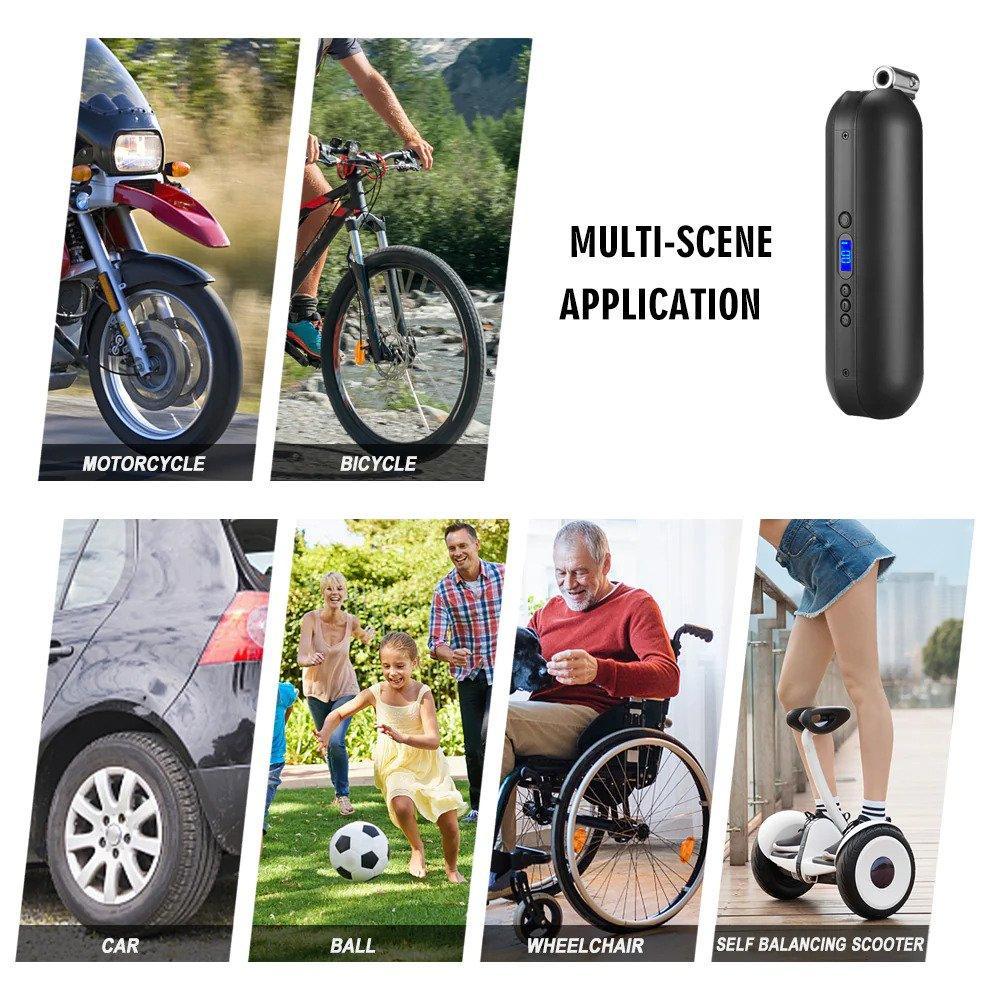 Cycplus A2 Electric Portable Air Compressor Bike Tyre Pump - Sports Engineer