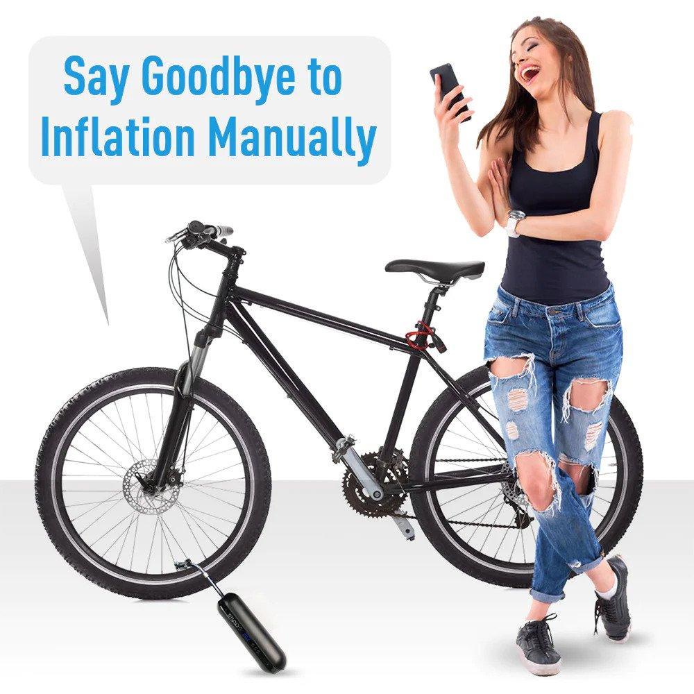 Cycplus A2 Electric Portable Air Compressor Bike Tyre Pump - Sports Engineer