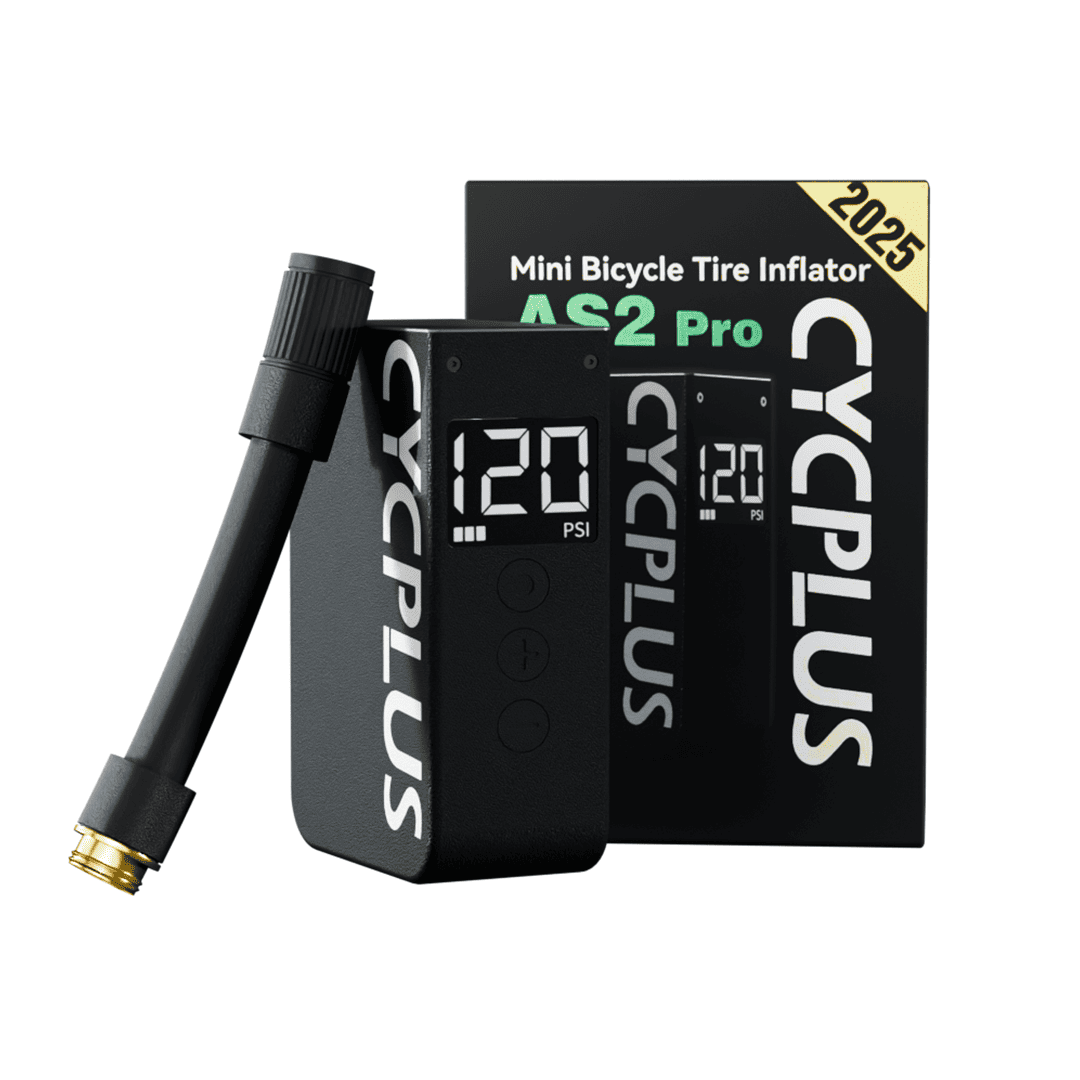CYCPLUS AS2 Pro 自転車用タイヤインフレーター Cycplus AS2 Pro/Pro Max Electric Mini Bike Pump – Sports Engineer