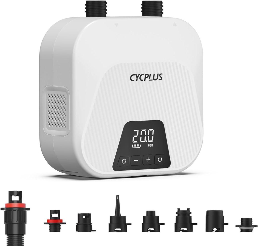 Cycplus D14 Pro 20PSI Rechargeable Electric Paddle Board Pump - Sports Engineer