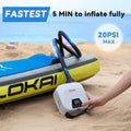 Cycplus D14 Pro 20PSI Rechargeable Electric Paddle Board Pump - Sports Engineer