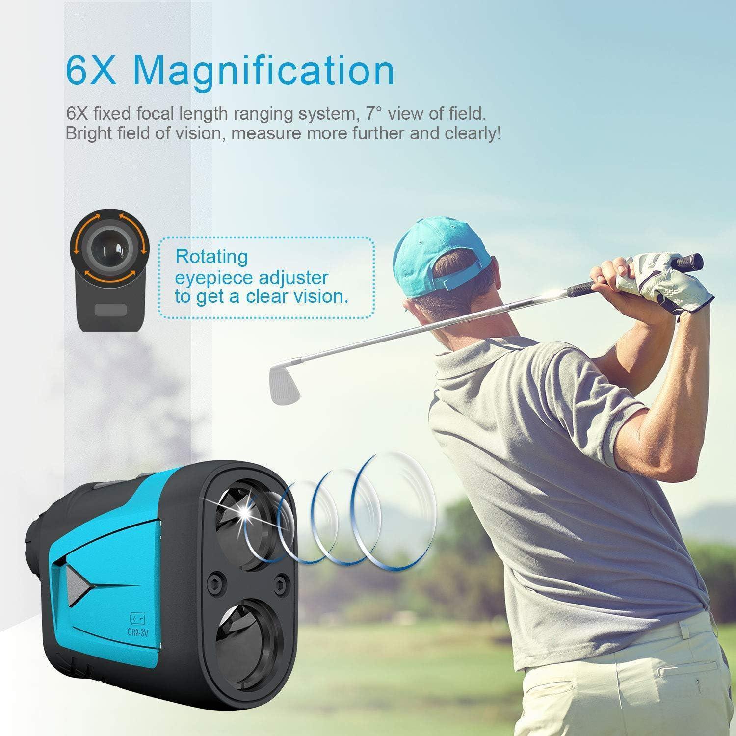 Mileseey Precision PF210 660yards Golf Rangefinder With Slope Compensation and Flag Pin Lock - Sports Engineer