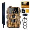 NatureView PR801LTE Wildlife Trail Camera 8K Ultra HD 4G 60MP