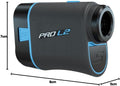 Shot Scope PRO L2 Golf Laser Rangefinder with Cart Magnet and Target Vibration