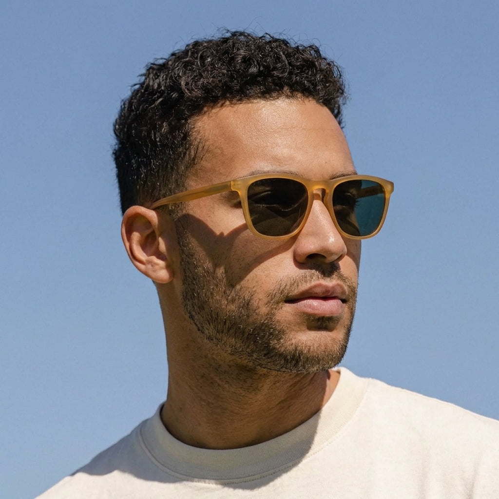 Transparent Polarised Sports Sunglasses